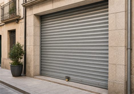 Persianas metálicas para locales en Manresa